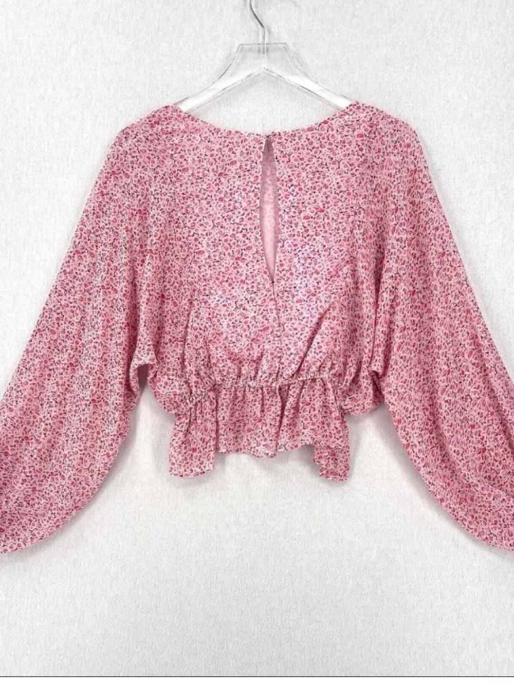 Loveshackfancy Nellie Top floral Pink Blouse NWOT - Picture 3 of 14